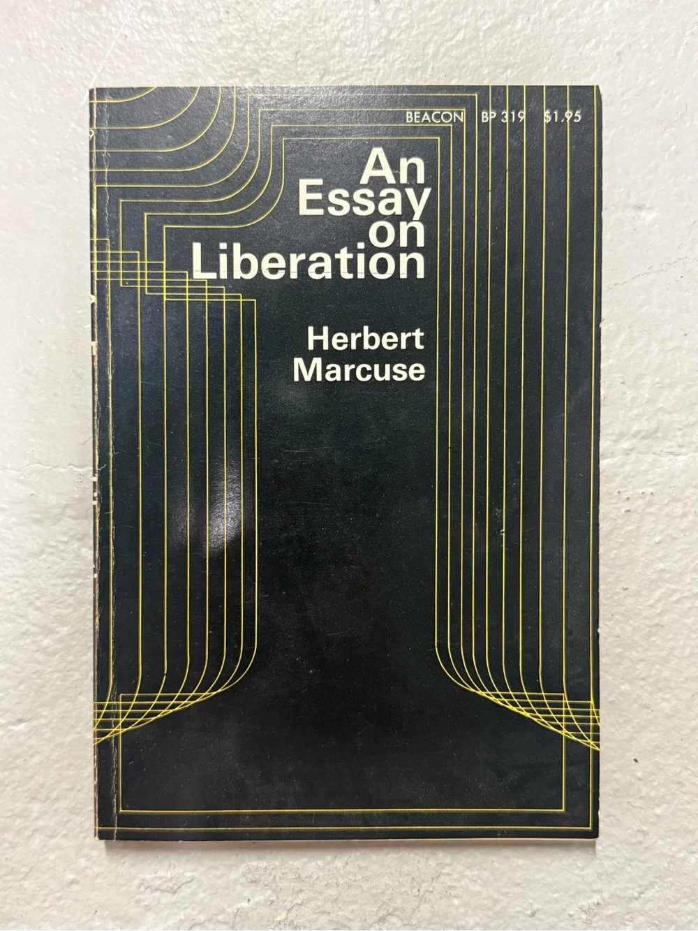 Vintage An Essay on Liberation Herbert Marcuse Beacon Philosophy Paperback
